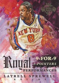 2014-15 Panini Court Kings - Royal Performances #5 Latrell Sprewell Front