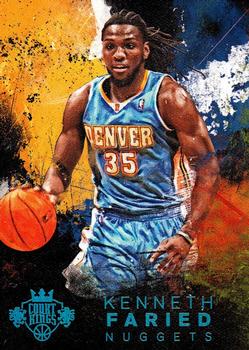 2014-15 Panini Court Kings - Sapphire #24 Kenneth Faried Front