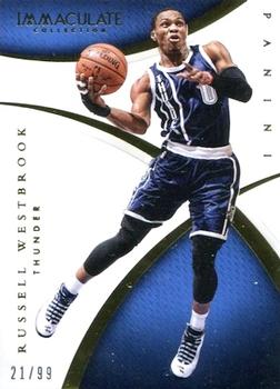 2014-15 Panini Immaculate Collection #77 Russell Westbrook Front