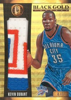 2014-15 Panini Gold Standard - Black Gold Threads Prime #9 Kevin Durant Front