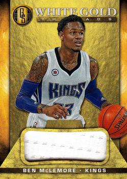 2014-15 Panini Gold Standard - White Gold Threads #2 Ben McLemore Front