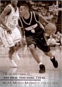 2014-15 Upper Deck NCAA March Madness - Sepia #AI-3 Allen Iverson Front