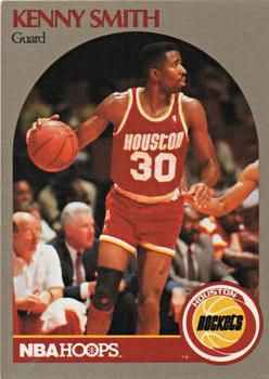1991 Hoops 100 Superstars #37 Kenny Smith Front