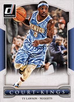 2014-15 Donruss - Court Kings #21 Ty Lawson Front
