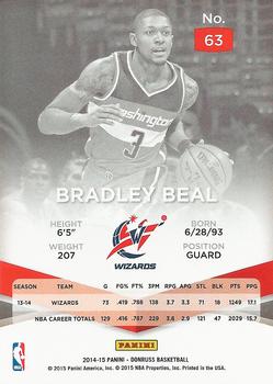 2014-15 Donruss - Elite #63 Bradley Beal Back
