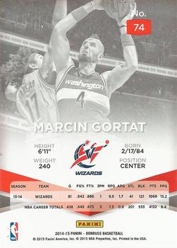 2014-15 Donruss - Elite #74 Marcin Gortat Back
