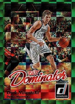 2014-15 Donruss - Elite Dominators #22 Dirk Nowitzki Front