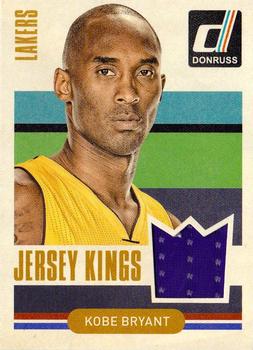 2014-15 Donruss - Jersey Kings #1 Kobe Bryant Front
