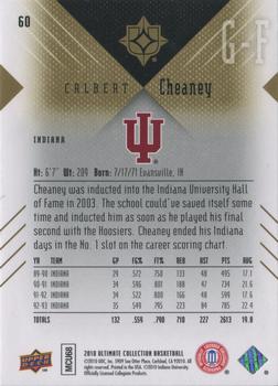 2010-11 Upper Deck Ultimate Collection #60 Calbert Cheaney  Back
