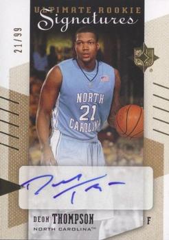 2010-11 Upper Deck Ultimate Collection #62 Deon Thompson  Front