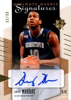 2010-11 Upper Deck Ultimate Collection #69 Greg Monroe  Front