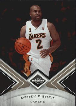 2010-11 Panini Limited #92 Derek Fisher  Front
