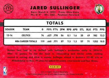 2014-15 Donruss - Swirlorama #173 Jared Sullinger Back