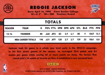 2014-15 Donruss - Swirlorama #153 Reggie Jackson Back