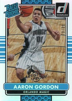 2014-15 Donruss - Rated Rookies Artists Proofs #209 Aaron Gordon Front
