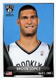 2014-15 Panini Stickers #26 Brook Lopez Front