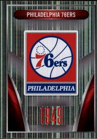 2014-15 Panini Stickers #50 Philadelphia 76ers Logo Front