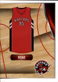 2014-15 Panini Stickers #58 Raptors Road Jersey Front