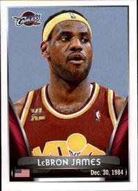 2014-15 Panini Stickers #86 LeBron James Front