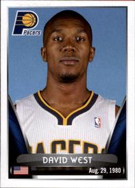 2014-15 Panini Stickers #112 David West Front