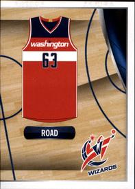 2014-15 Panini Stickers #188 Wizards Road Jersey Front