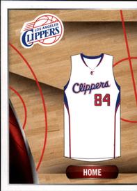 2014-15 Panini Stickers #343 Clippers Home Jersey Front