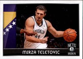 2014-15 Panini Stickers #395 Mirza Teletovic Front