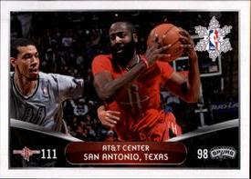 2014-15 Panini Stickers #417 Rockets - Spurs Front