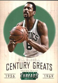 2014-15 Panini Threads - Century Greats #9 Bill Russell Front