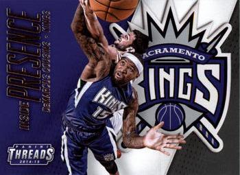2014-15 Panini Threads - Inside Presence #8 DeMarcus Cousins Front