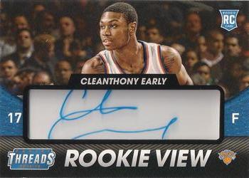 2014-15 Panini Threads - Rookie View #8 Cleanthony Early Front