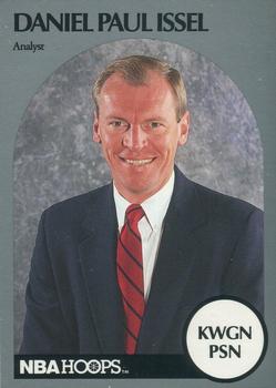 1990-91 Hoops - Announcers #NNO Daniel Paul Issel Front