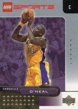 2003 Upper Deck Lego - Gold #4 Shaquille O'Neal Front