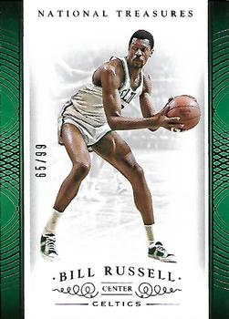 2014-15 Panini National Treasures #90 Bill Russell Front