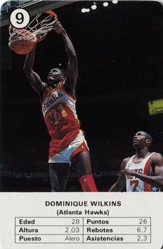 1988 Fournier NBA Estrellas #9 Dominique Wilkins Front
