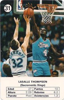 1988 Fournier NBA Estrellas #31 LaSalle Thompson Front