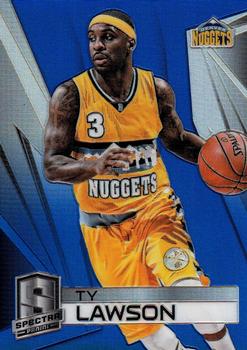 2014-15 Panini Spectra - Blue Prizms #72 Ty Lawson Front