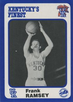 1988-89 Kentucky's Finest Collegiate Collection #212 Frank Ramsey Front