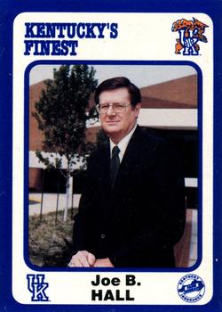 1988-89 Kentucky's Finest Collegiate Collection #30 Joe B. Hall Front