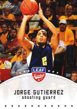 2012-13 Leaf Retail #JG1 Jorge Gutierrez Front
