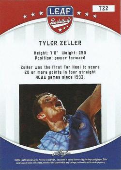 2012-13 Leaf Retail #TZ2 Tyler Zeller Back