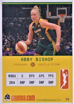 2015 Rittenhouse WNBA #75 Abby Bishop Back