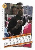 1991-92 Skybox Canadian Minis #32 Charles Oakley Back