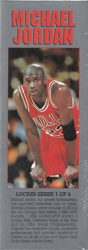 1991-92 Upper Deck - Locker Series Boxes: Michael Jordan #1 Michael Jordan Front