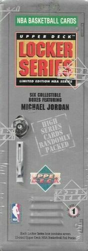 1991-92 Upper Deck - Locker Series Boxes: Michael Jordan #5 Michael Jordan Back