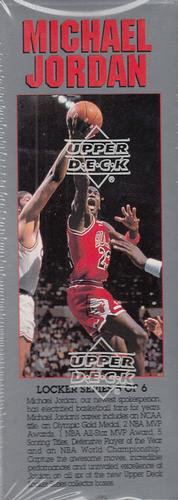 1991-92 Upper Deck - Locker Series Boxes: Michael Jordan #5 Michael Jordan Front