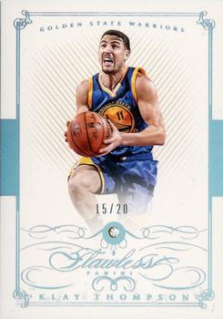 2014-15 Panini Flawless #28 Klay Thompson Front