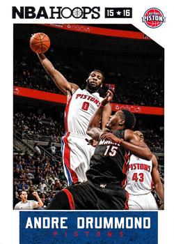 2015-16 Hoops #115 Andre Drummond Front