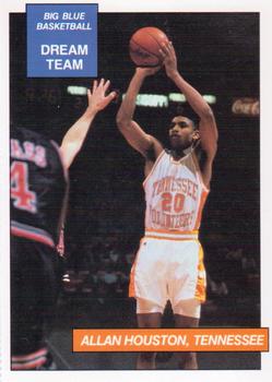 1990-91 Kentucky Wildcats Big Blue Magazine Dream Team/Award Winners #20 Allan Houston Front