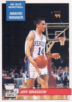 1990-91 Kentucky Wildcats Big Blue Magazine Dream Team/Award Winners #30 Jeff Brassow Front